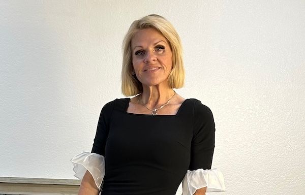 Julie with short hair